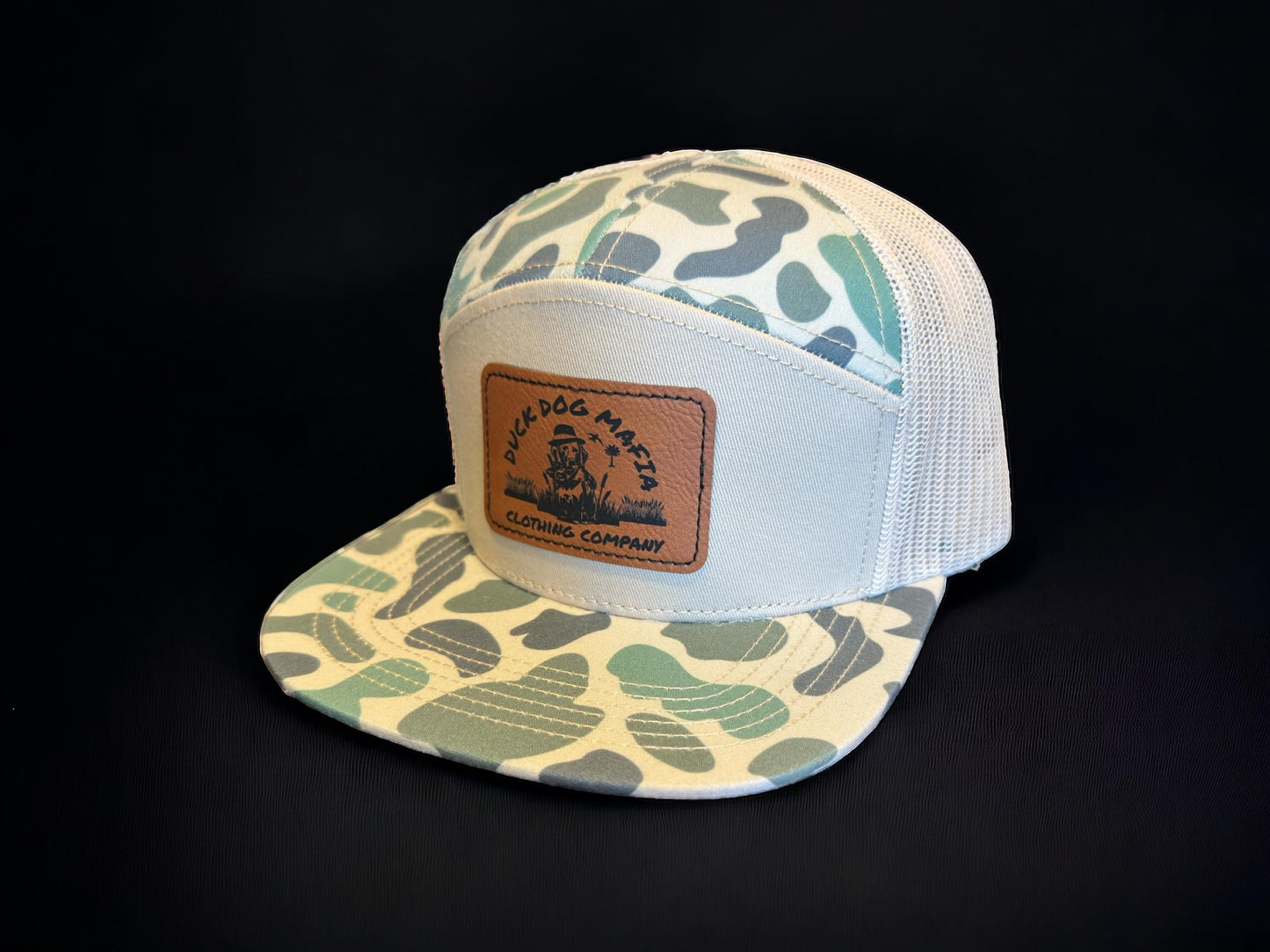 Duck Dog Mafia Old's Cool Marsh & Sand 7 Panel Hat
