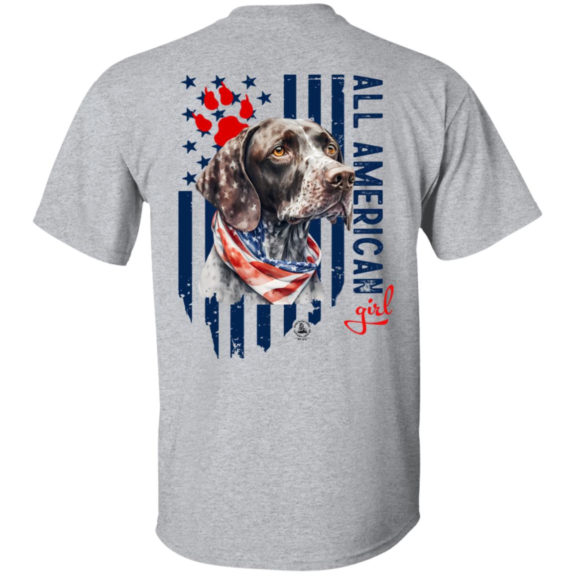 All American Girl Short Sleeve Short Hair Pointer