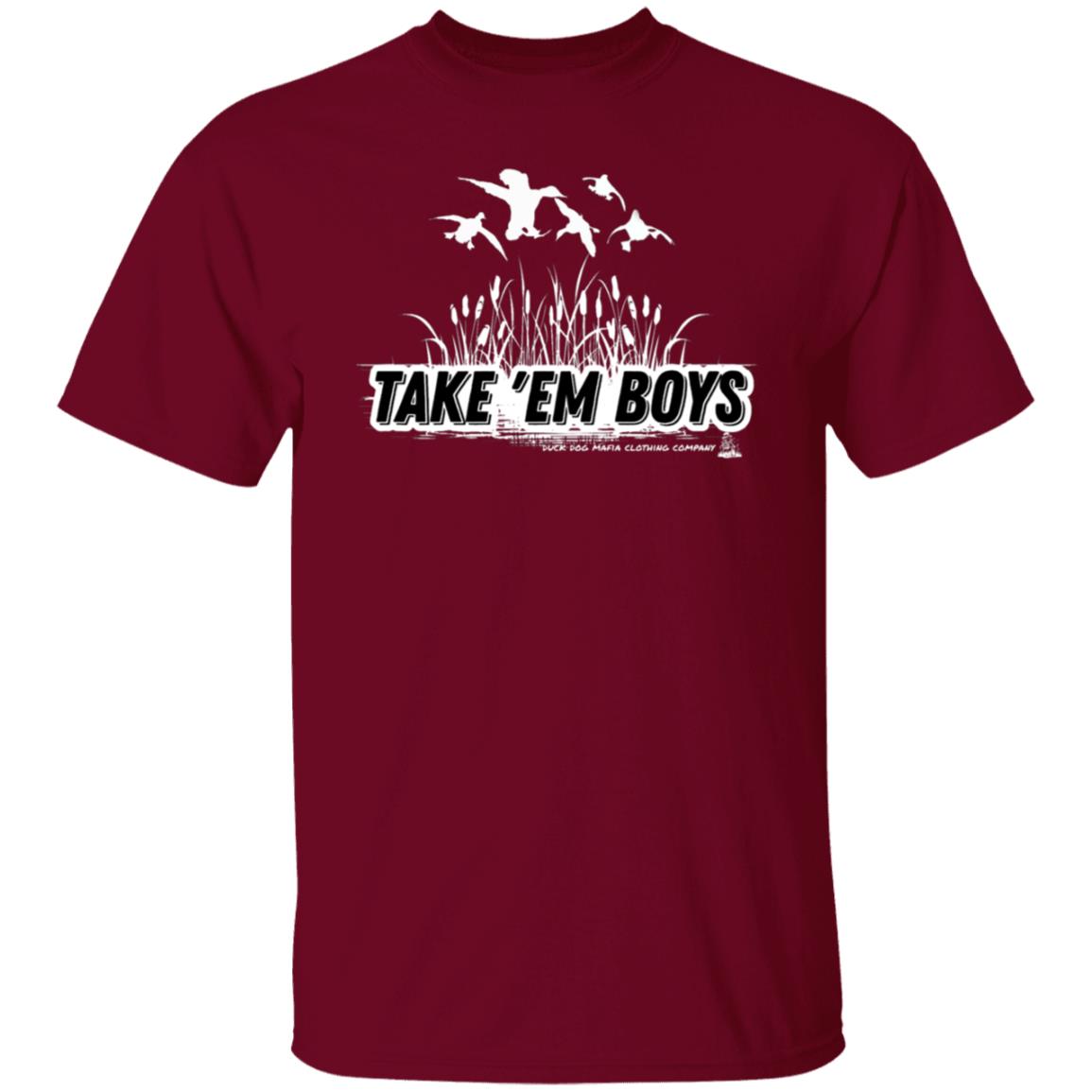 TAKE 'EM BOYS T-SHIRTS