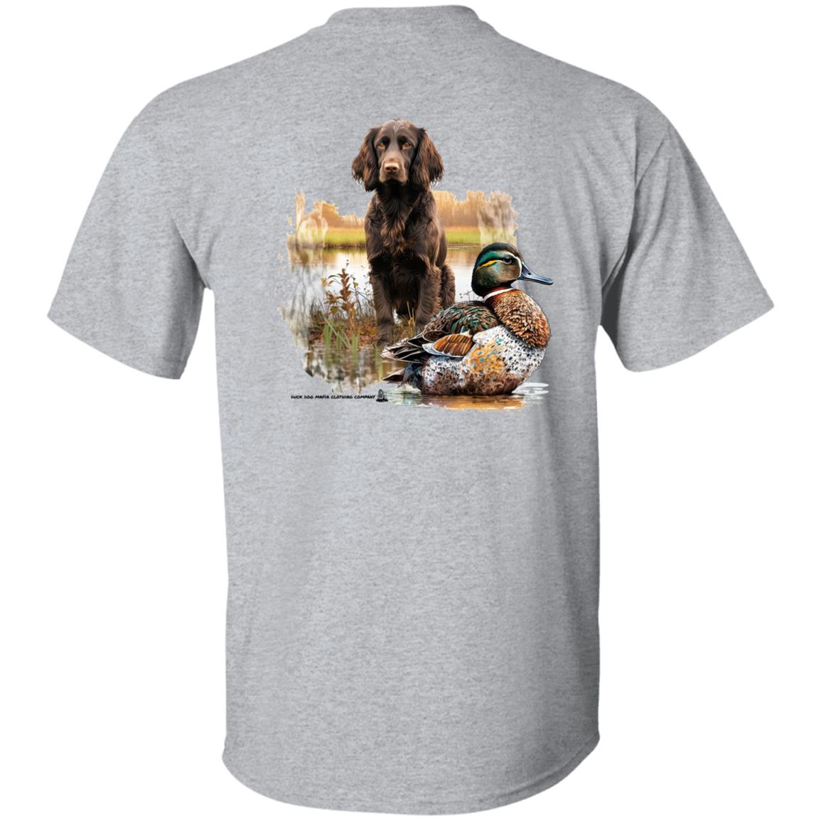 Boykin Spaniel On the Pond