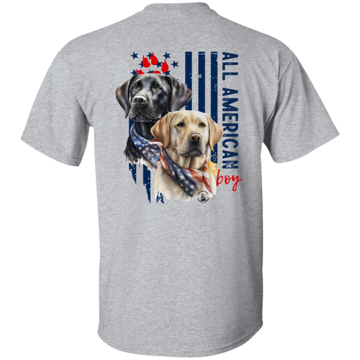 All American Boy Short Sleeve Labrador Retrievers