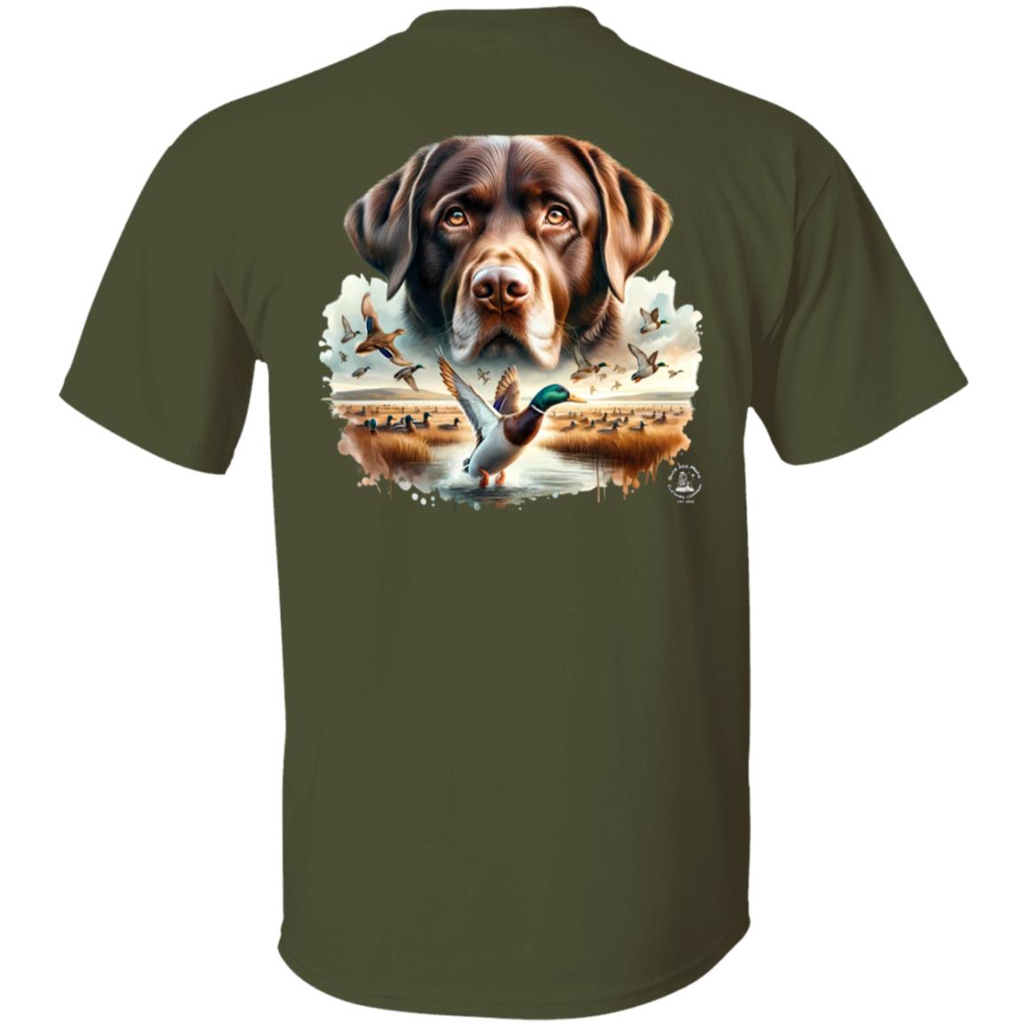 Chocolate Lab Short Sleeve