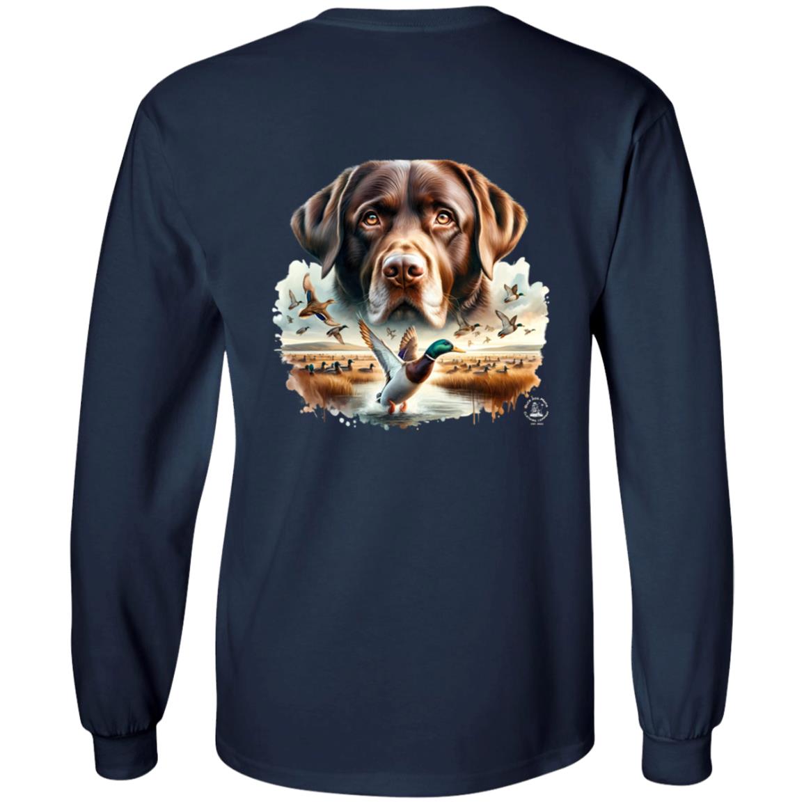 Chocolate Lab Long Sleeve