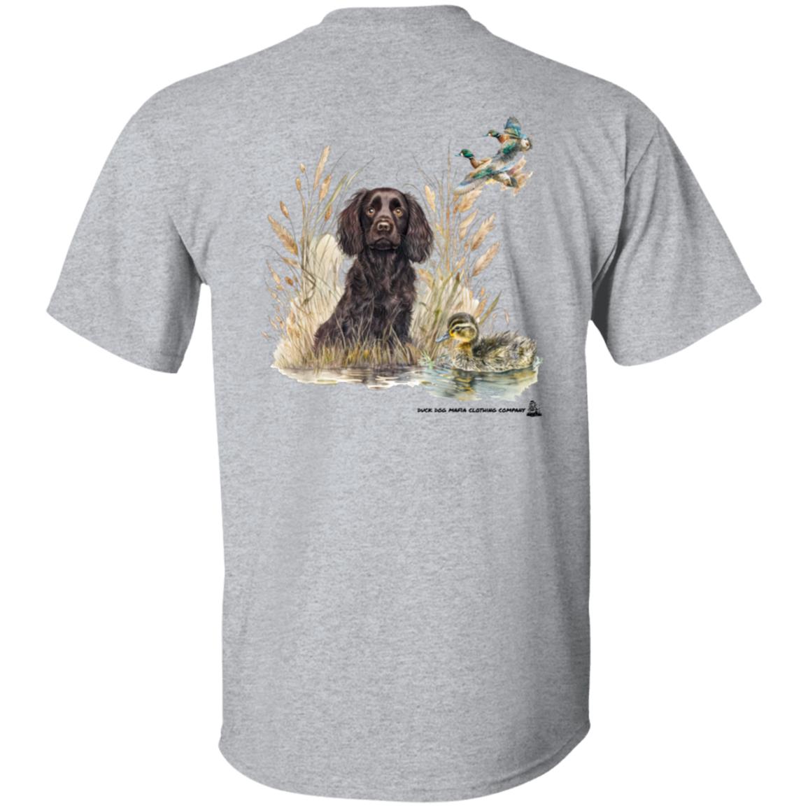 Boykin Spaniel Puppy and Baby Duck