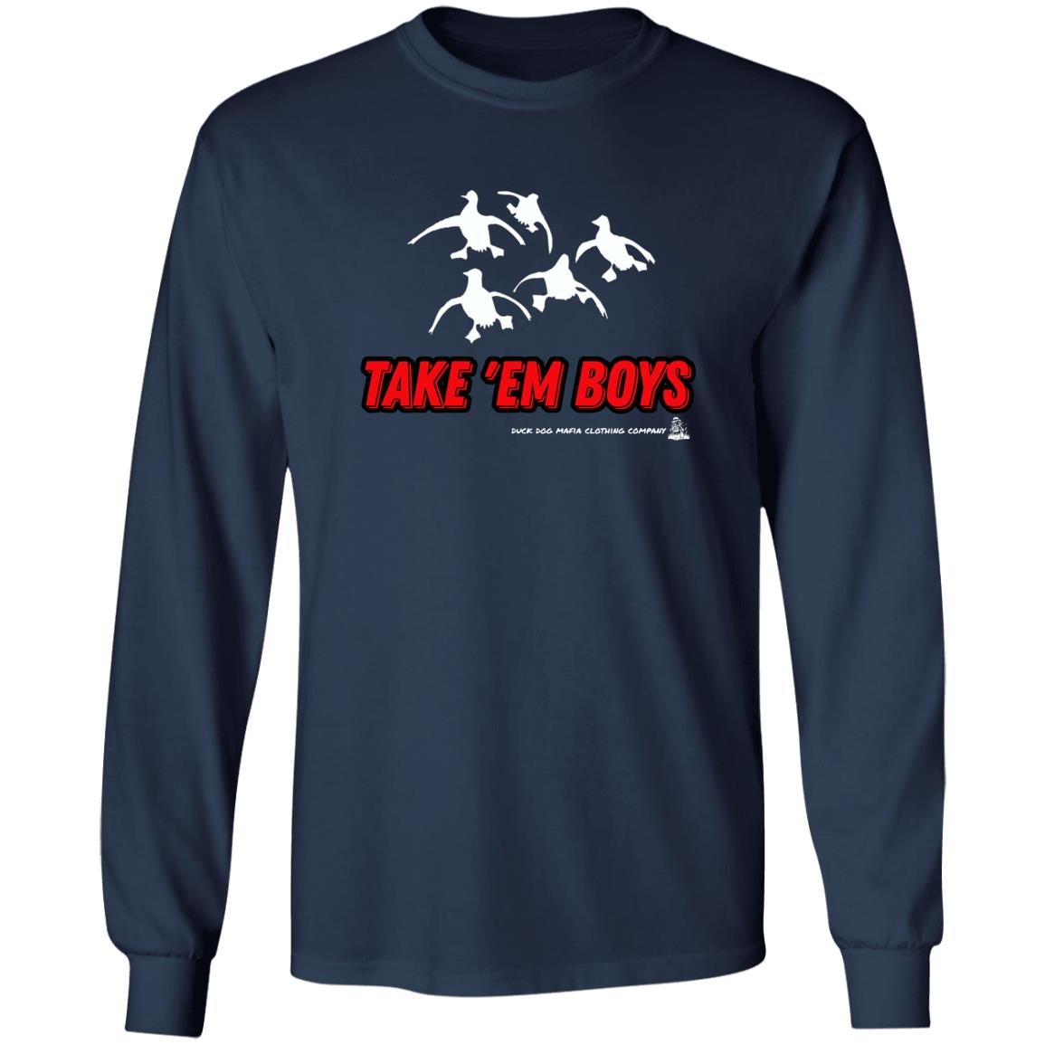 Feet Hanging TAKE 'EM BOYS Long Sleeve