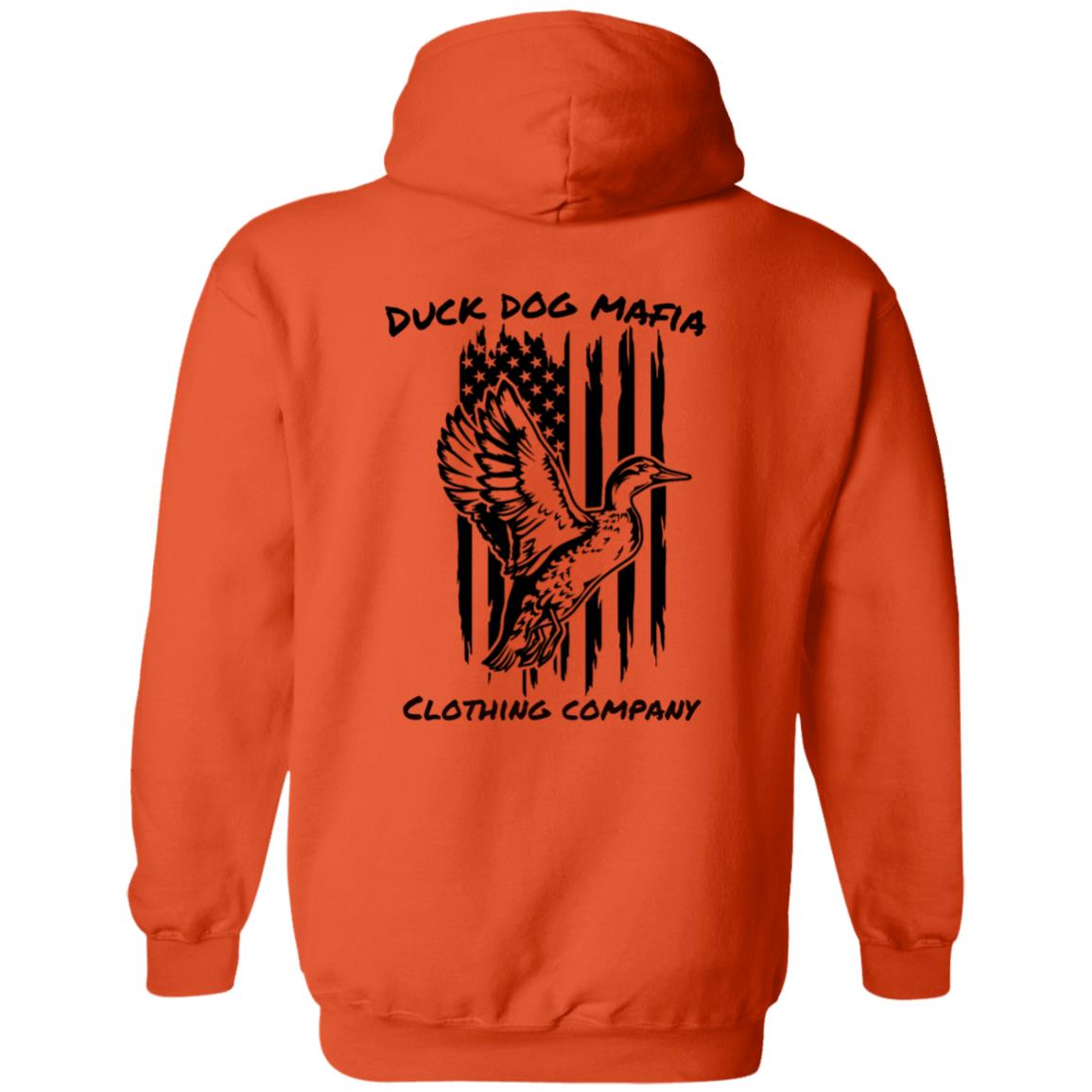 Dog Dog Mafia American Flag Duck Black?Letting