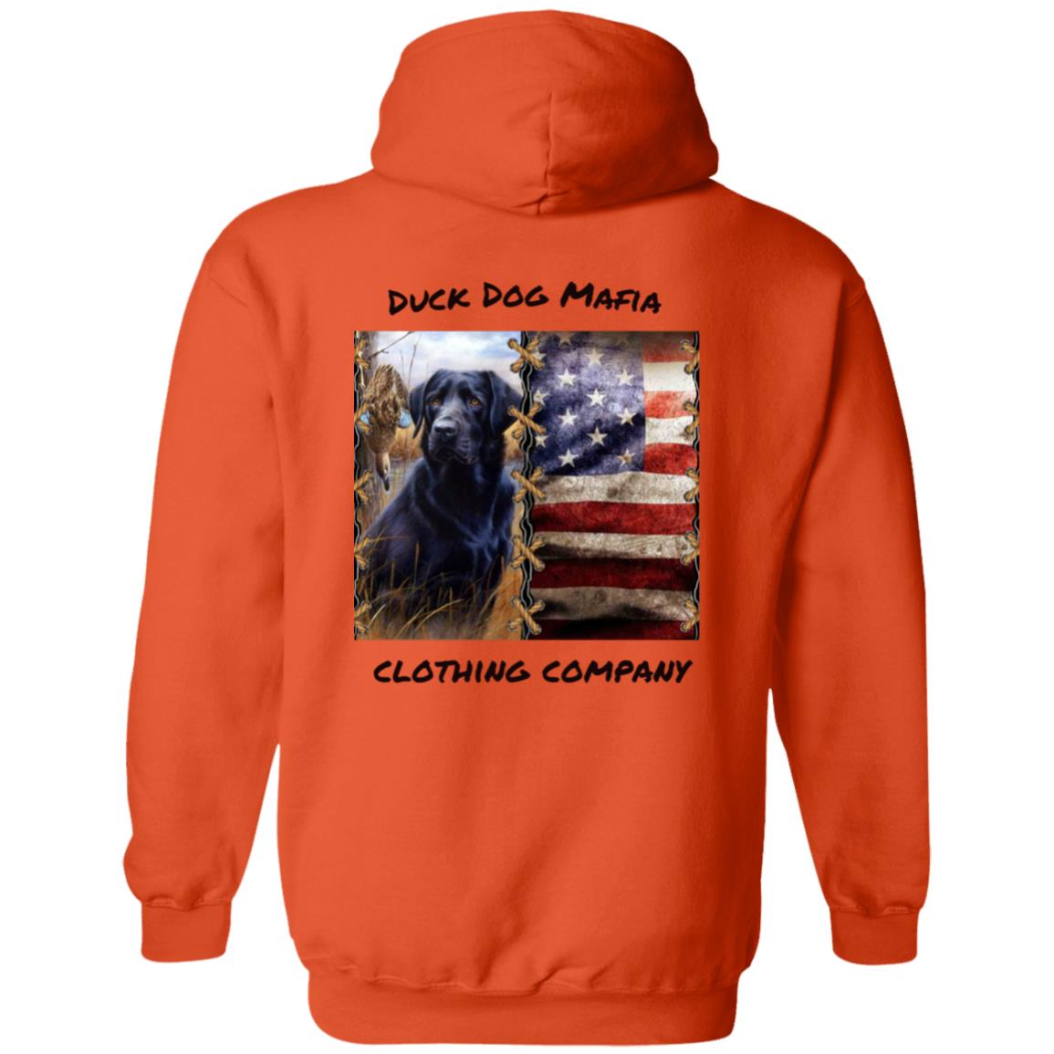 BLACK LAB / AMERICAN FLAG BLACK LETTING