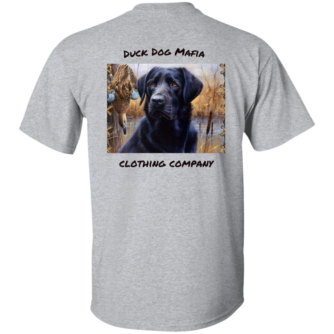 BLACK LAB FLAG BLACK LETTING
