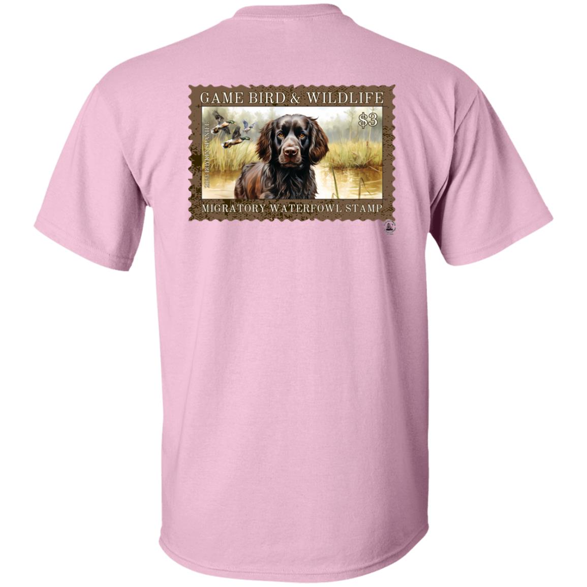 Boykin Spaniel Migratory Waterfowl Stamp Short Sleeve