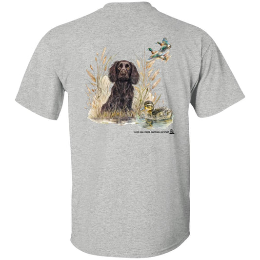 Boykin Spaniel Puppy and Baby Duck