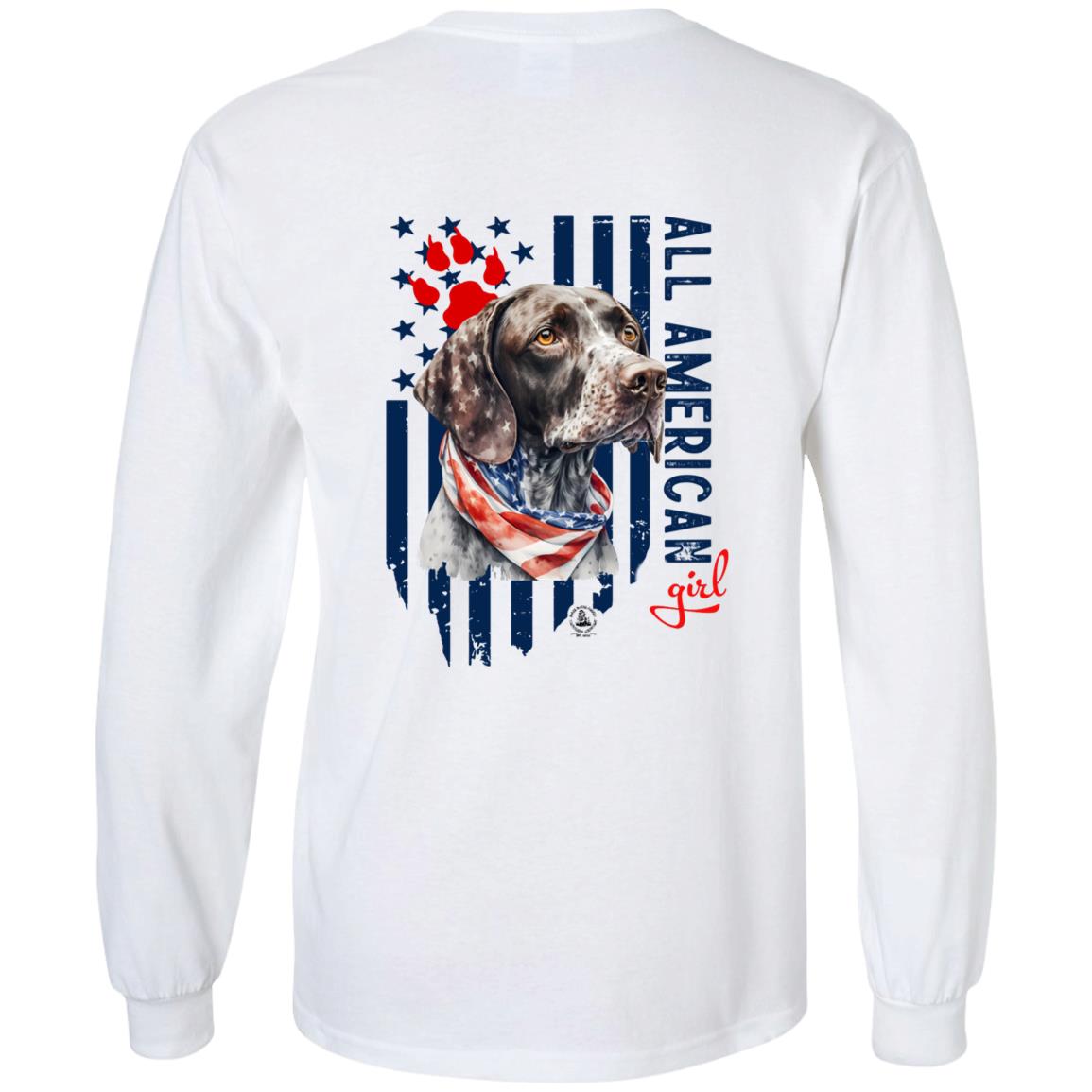 All American Girl Long Sleeve Short Hair Pointer