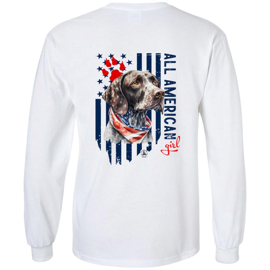 All American Girl Long Sleeve Short Hair Pointer
