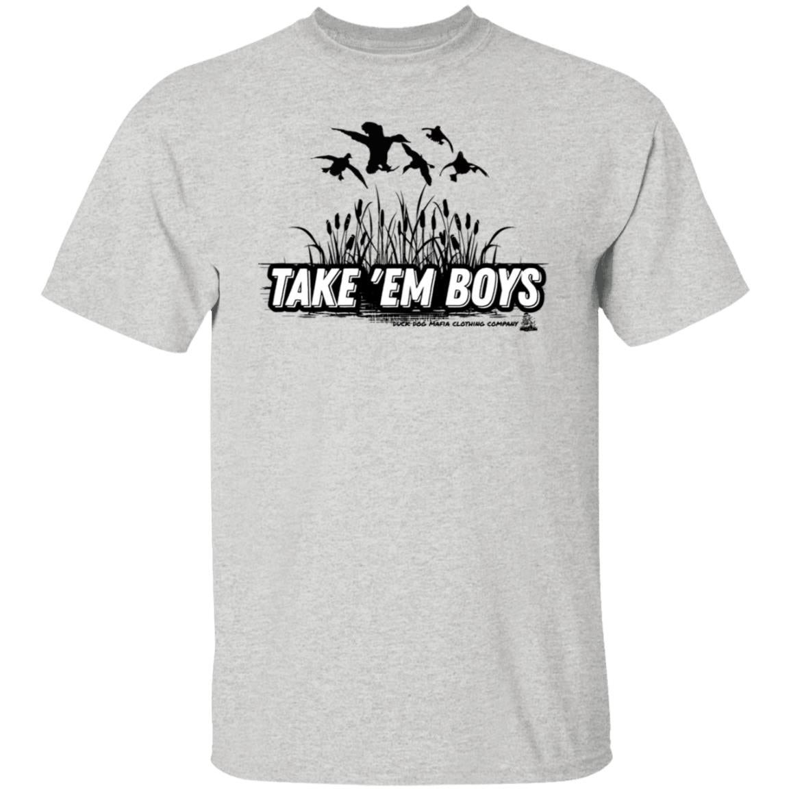 TAKE 'EM BOYS T-SHIRTS