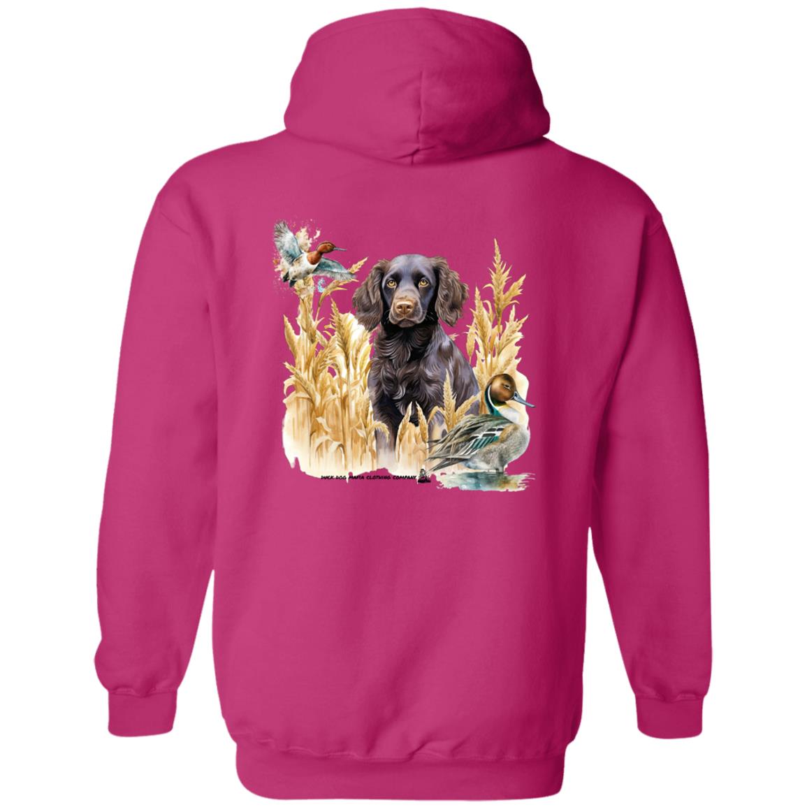 Boykin Spaniel and Pheasant