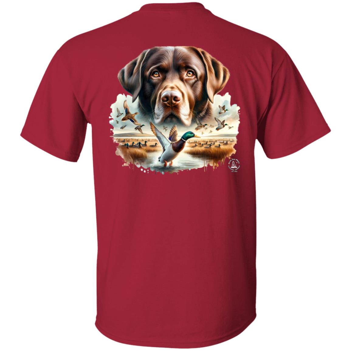 Chocolate Lab Short Sleeve