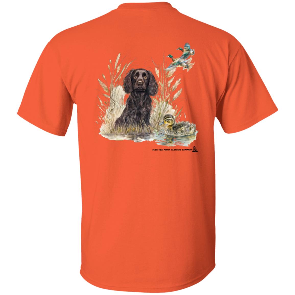 Boykin Spaniel Puppy and Baby Duck
