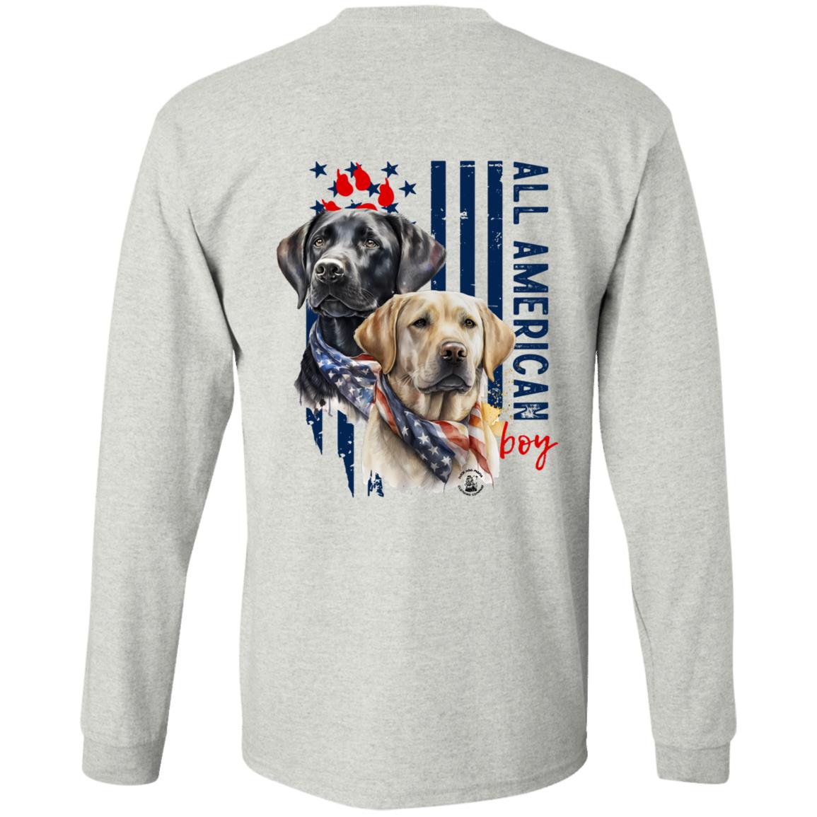 All American Boy Long Sleeve Labrador Retrievers
