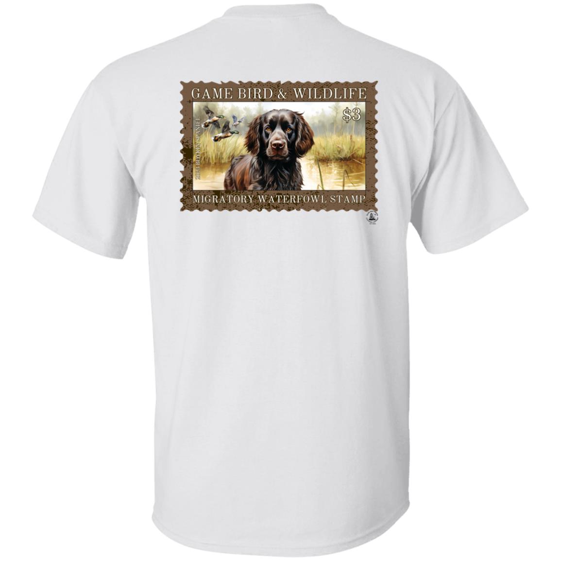 Boykin Spaniel Migratory Waterfowl Stamp Short Sleeve