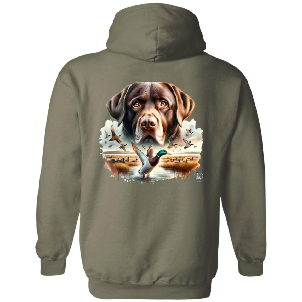 Chocolate Lab Hoodie