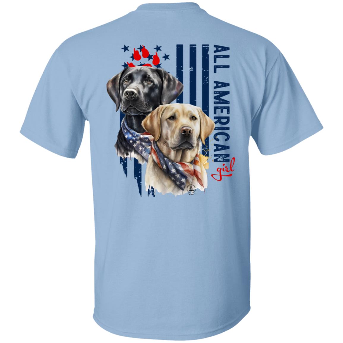 All American Girl Short Sleeve Labrador Retrievers