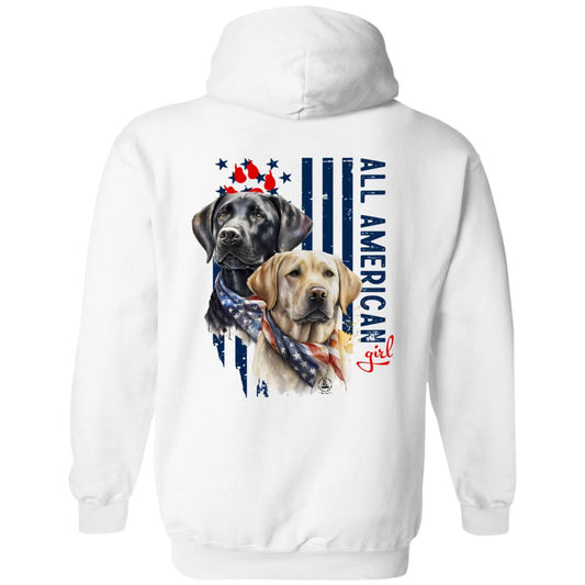 All American Girl Labrador Retrievers Hoodie