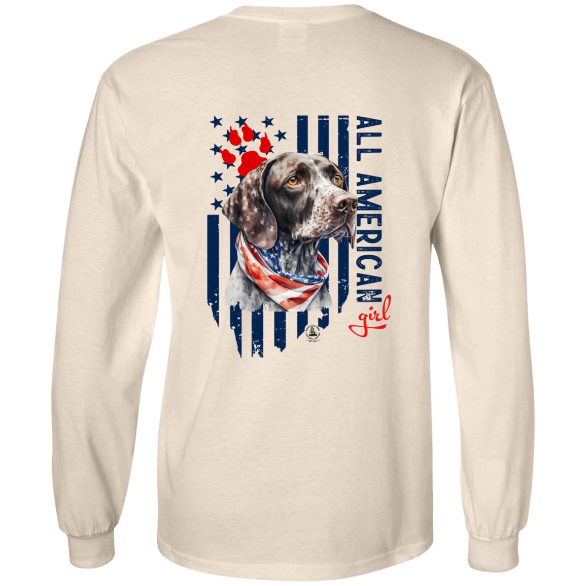 All American Girl Long Sleeve Short Hair Pointer