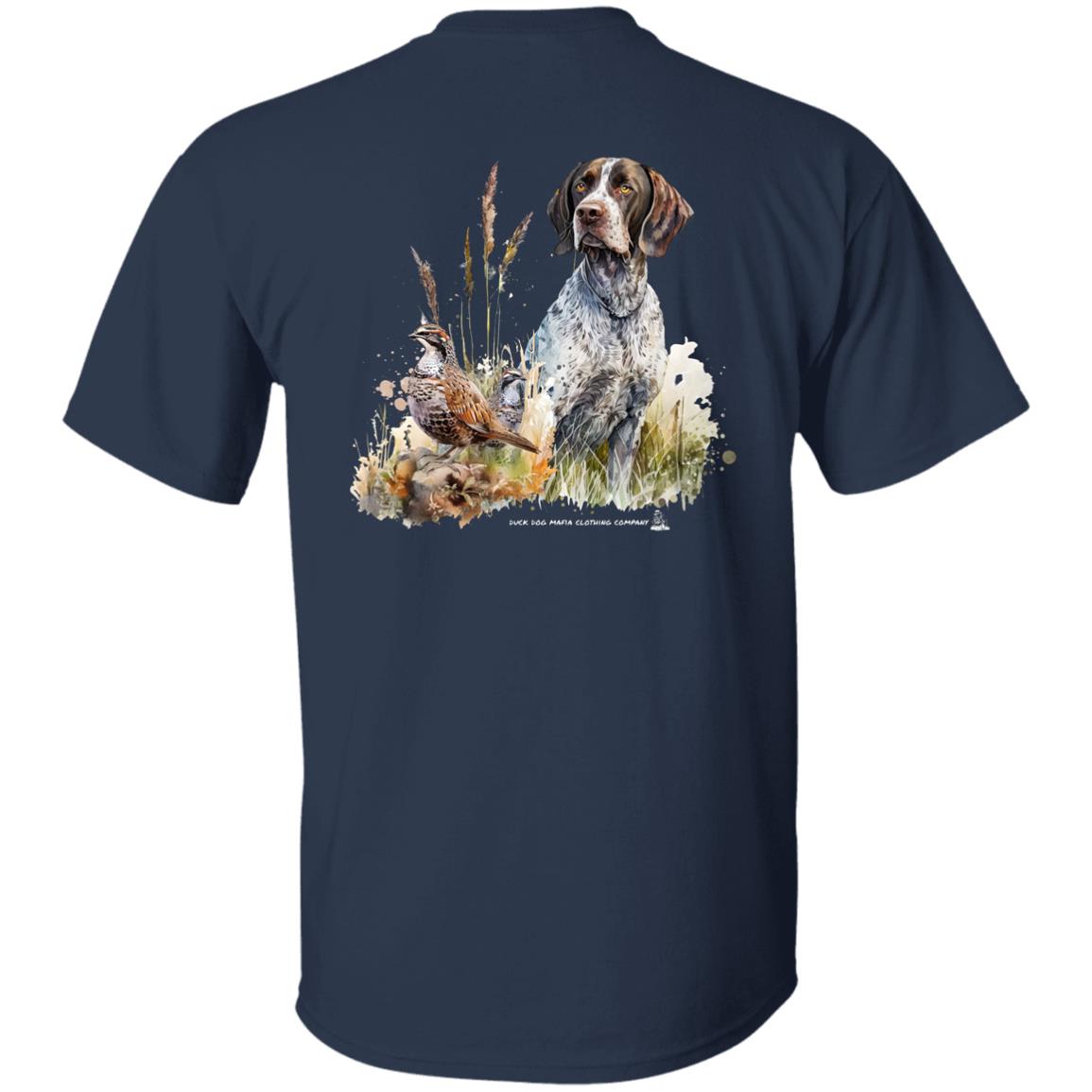 German Shorthair and Pheasant