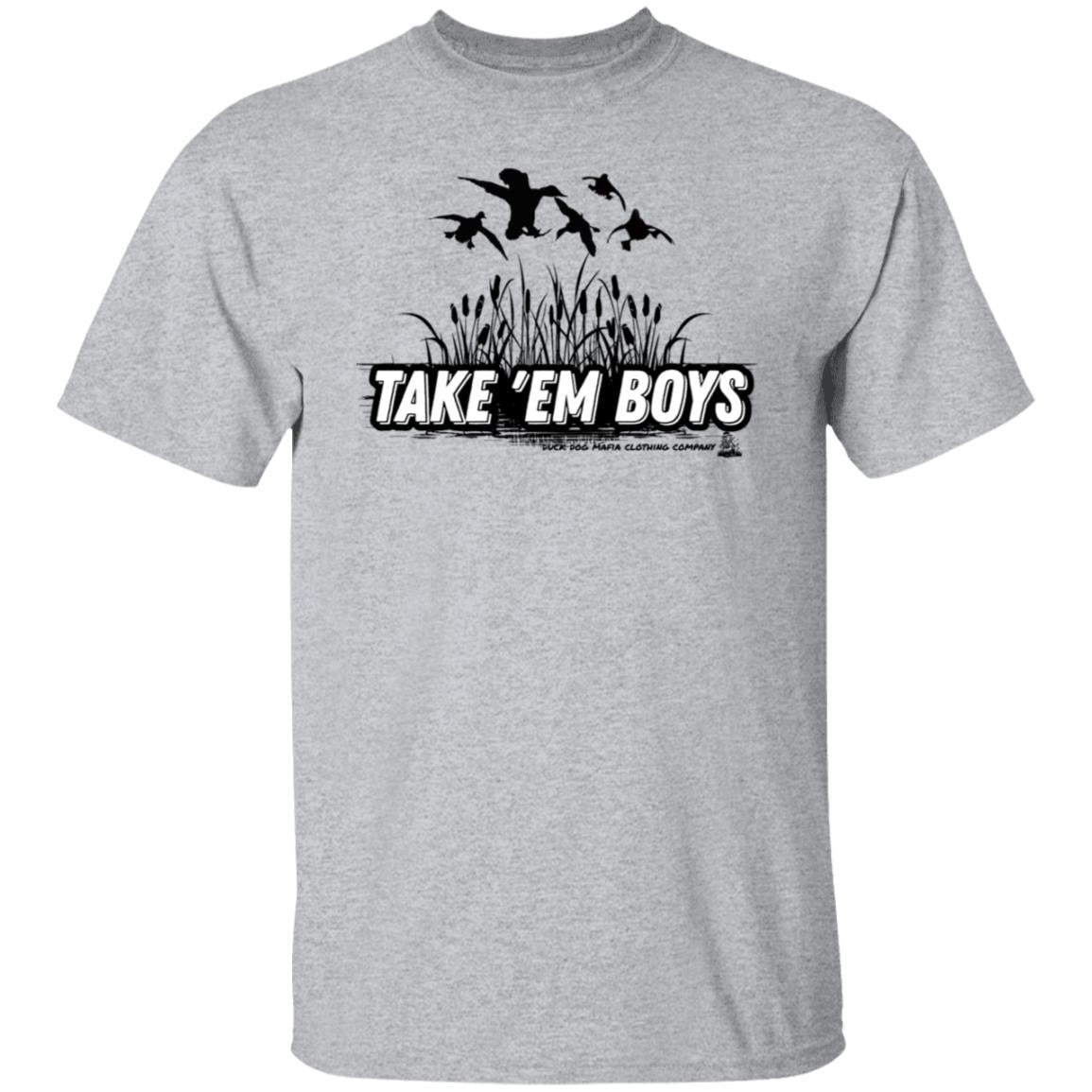 TAKE 'EM BOYS T-SHIRTS