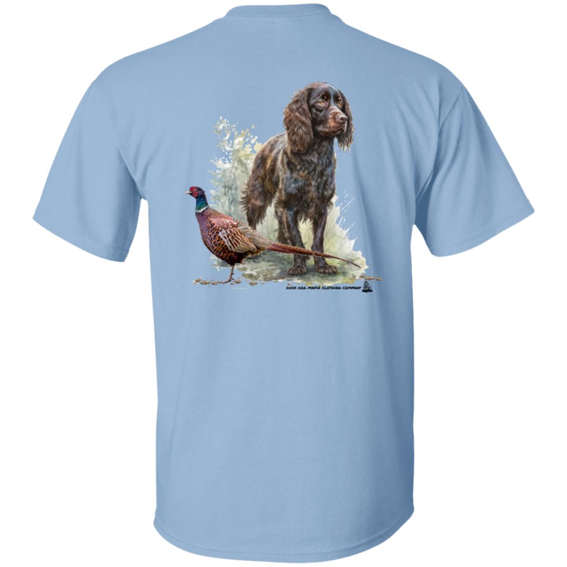 Boykin Spaniel and Pheasant