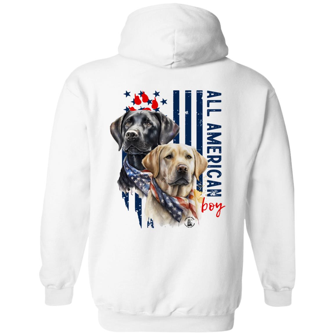 All American Boy Hoodie Labrador Retrievers