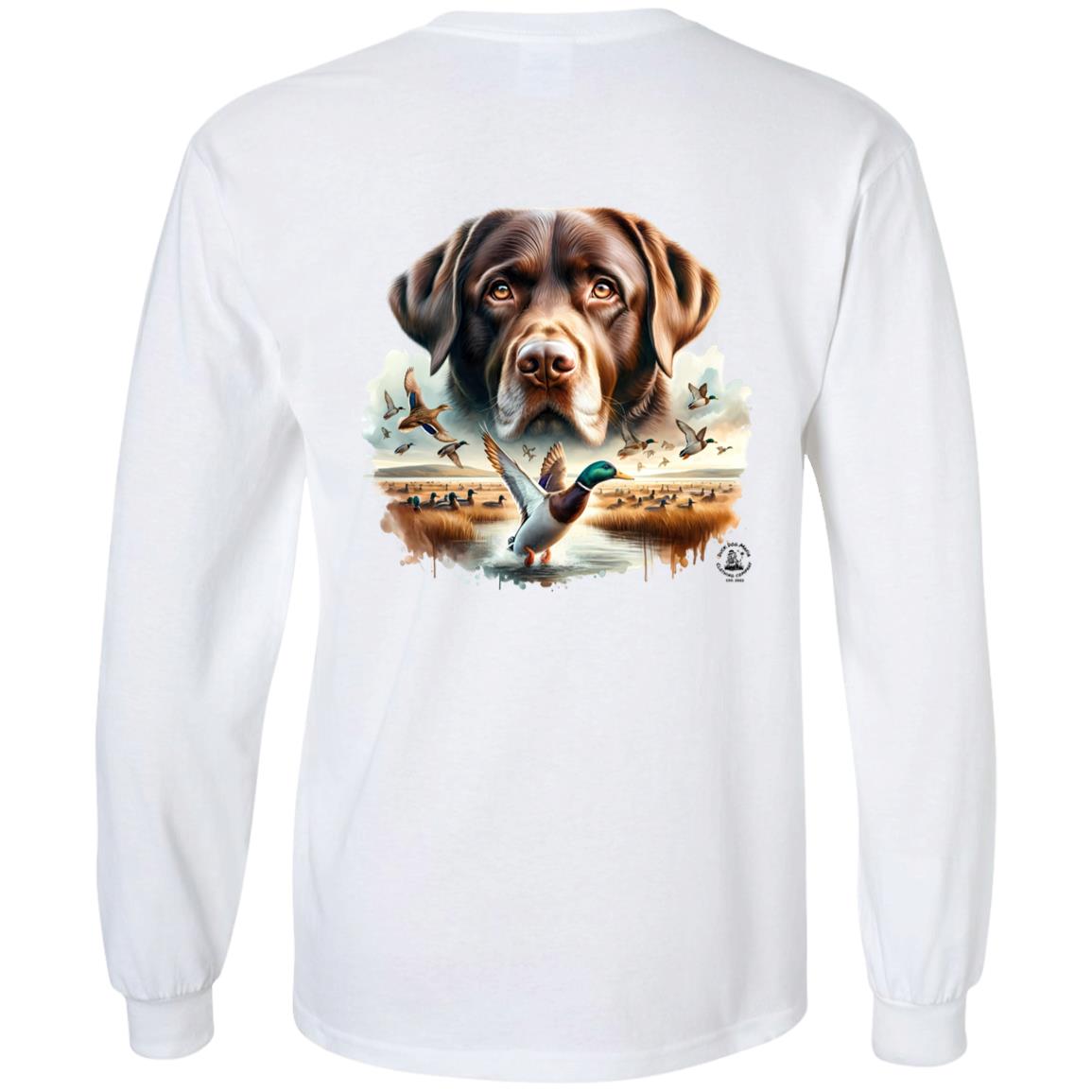 Chocolate Lab Long Sleeve