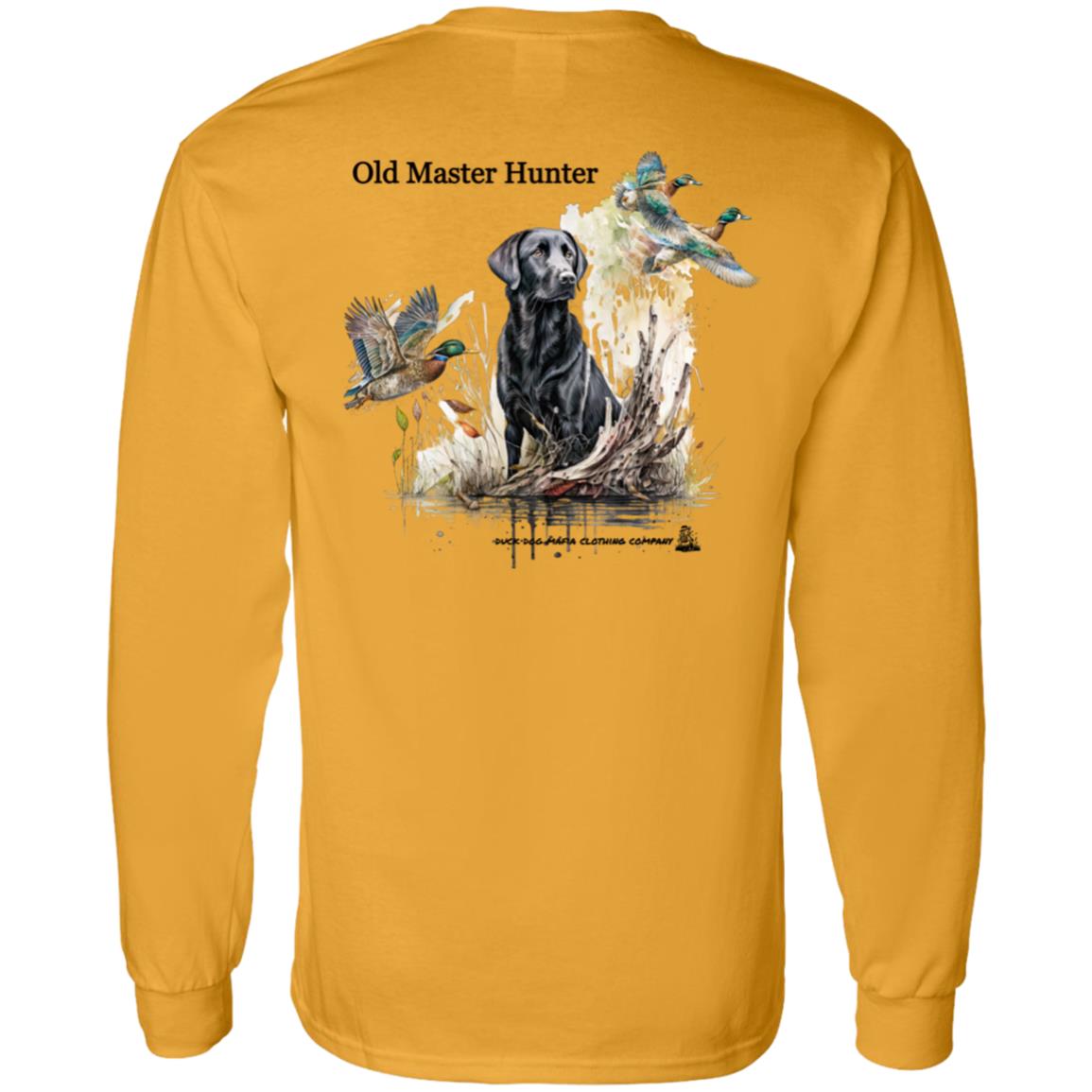 Old Master Hunter Black Lab Long Sleeve T-Shirt