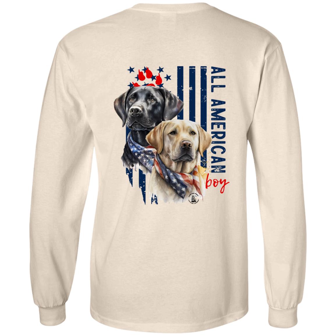 All American Boy Long Sleeve Labrador Retrievers