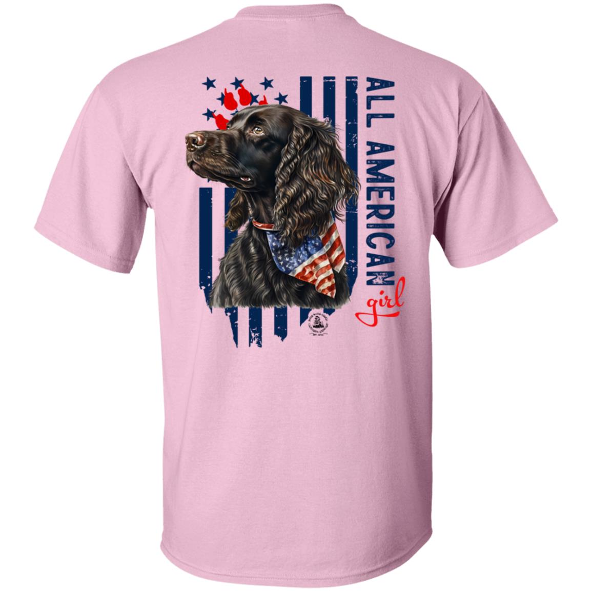 All American Short Sleeve Girl Boykin Spaniel