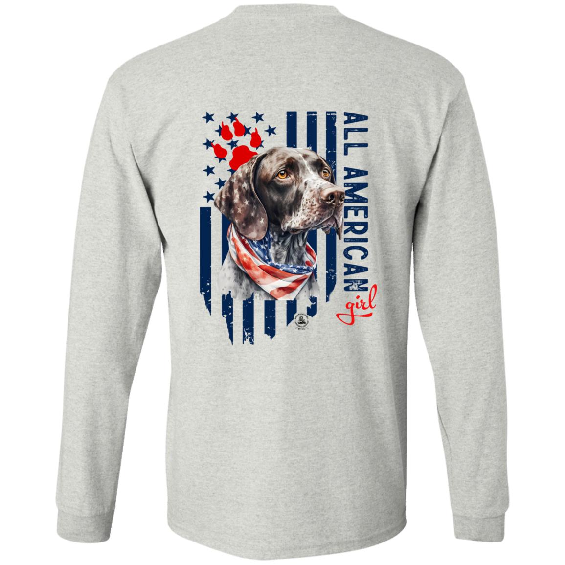 All American Girl Long Sleeve Short Hair Pointer