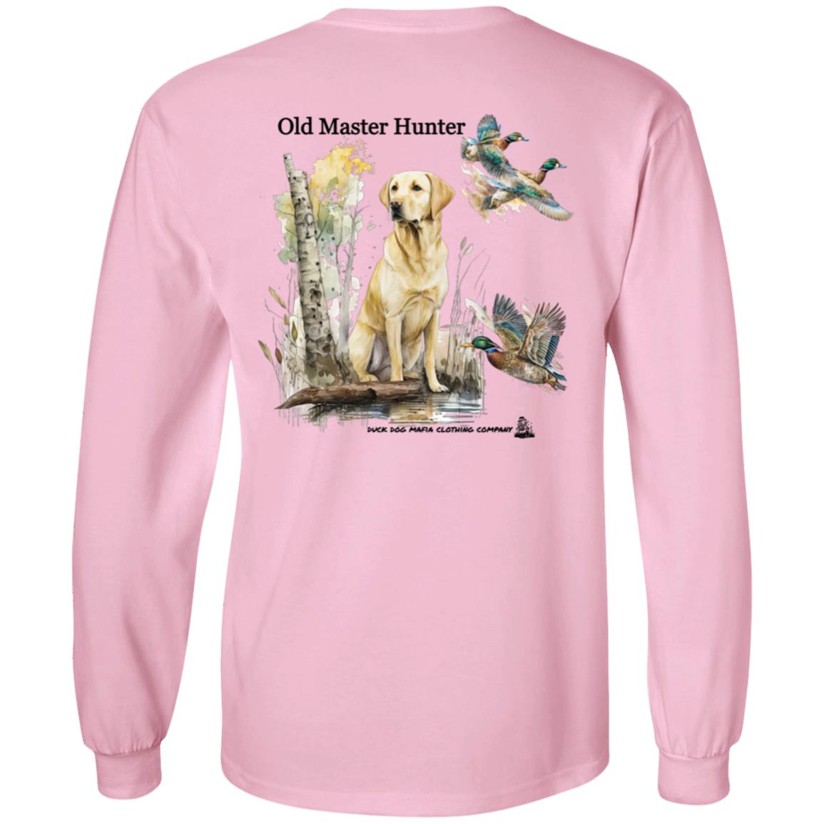 Old Master Hunter Yellow Lab Long Sleeve T-Shirt