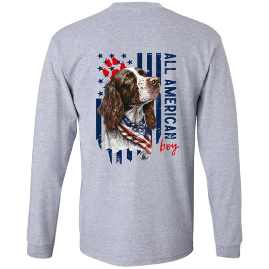 All American Boy Long Sleeve Springer Spaniel