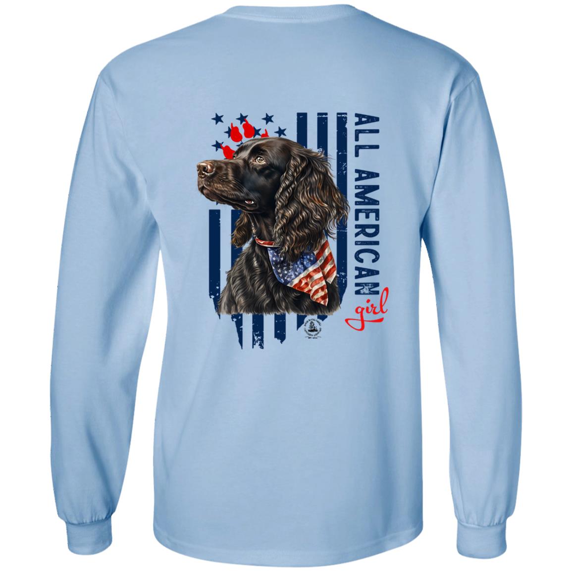 All American Long Sleeve Girl Boykin Spaniel