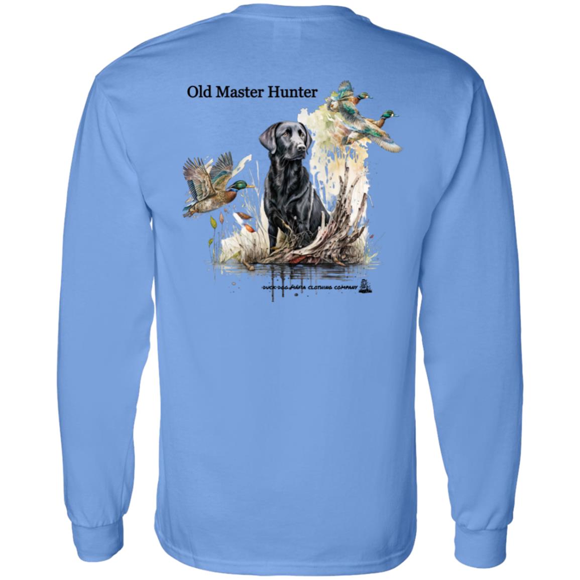 Old Master Hunter Black Lab Long Sleeve T-Shirt