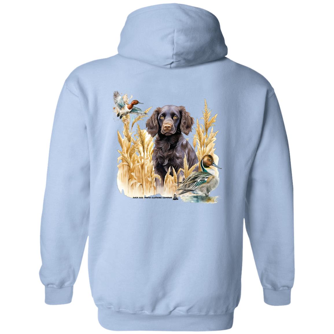 Boykin Spaniel and Pheasant