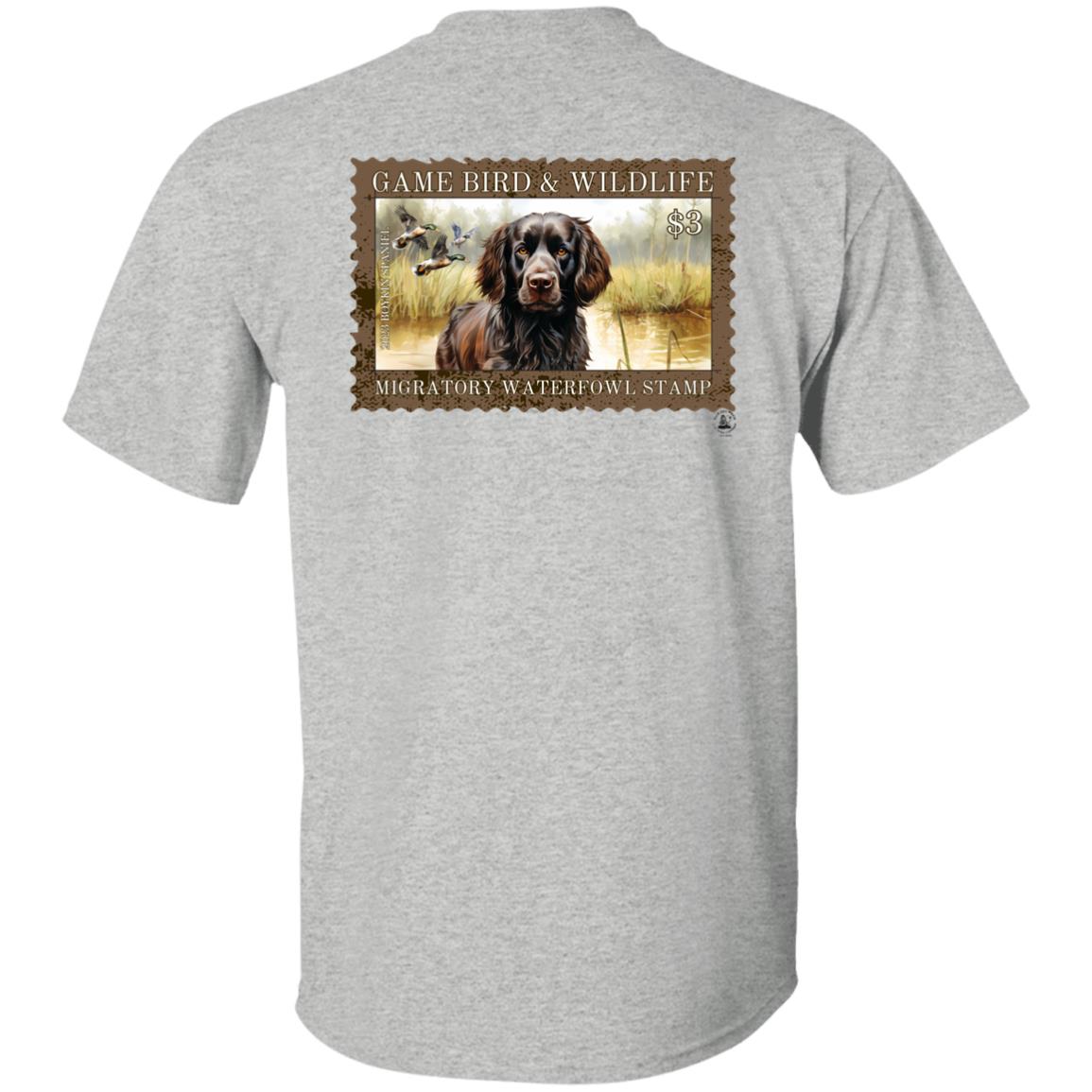 Boykin Spaniel Migratory Waterfowl Stamp Short Sleeve
