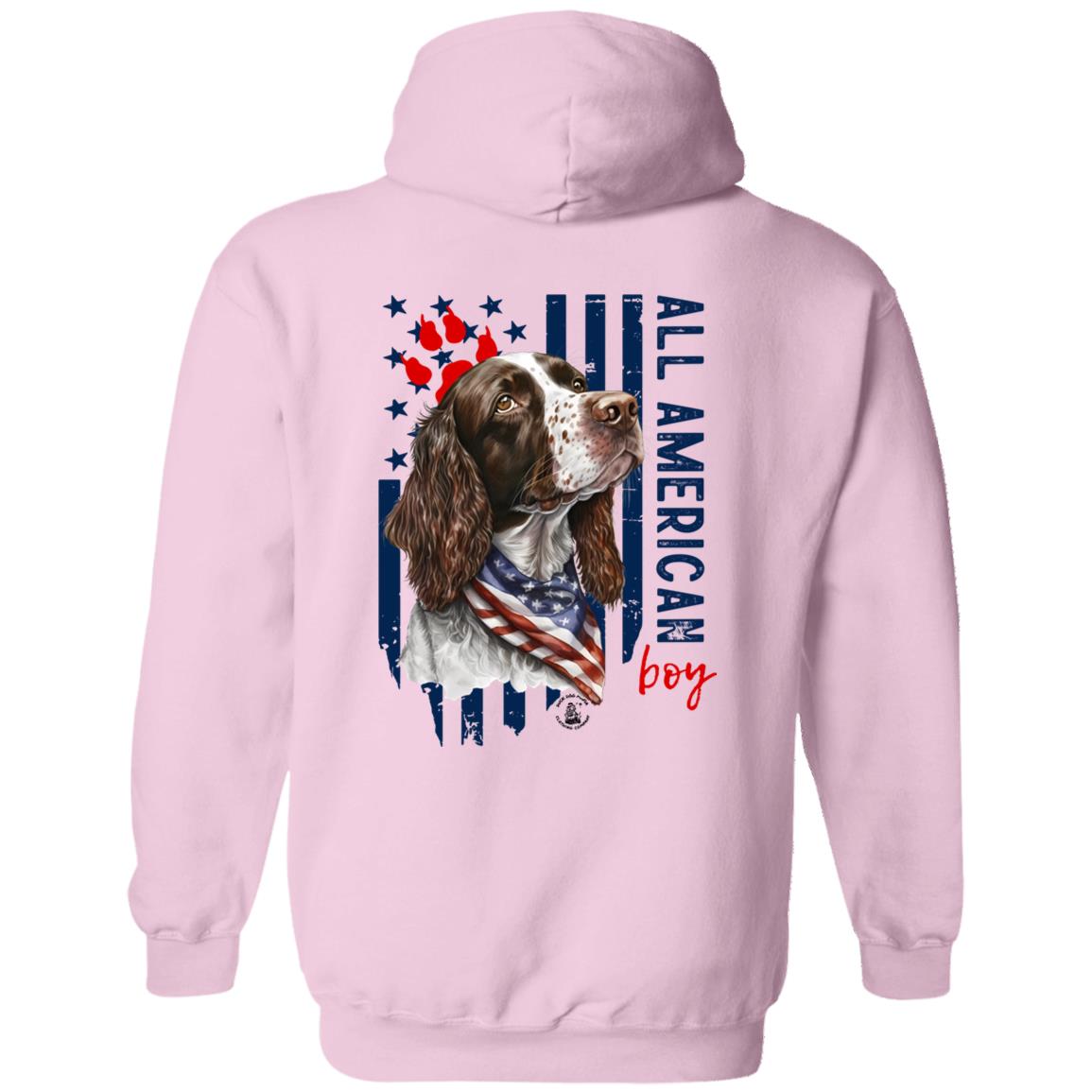 All American Boy Hoodie Springer Spaniel