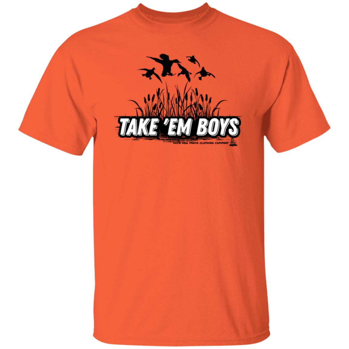 TAKE 'EM BOYS T-SHIRTS