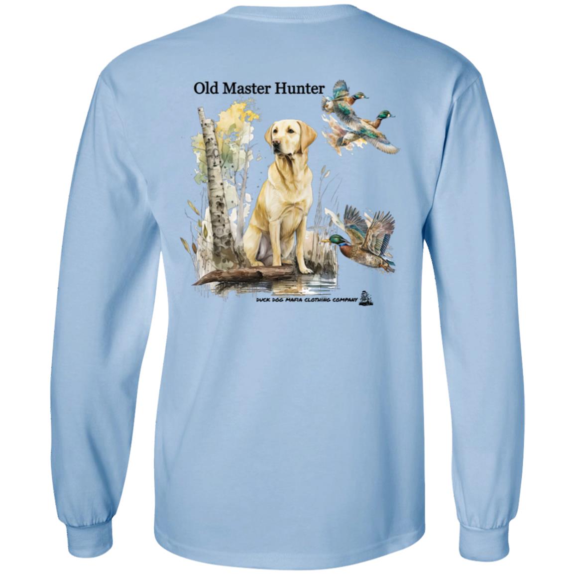 Old Master Hunter Yellow Lab Long Sleeve T-Shirt