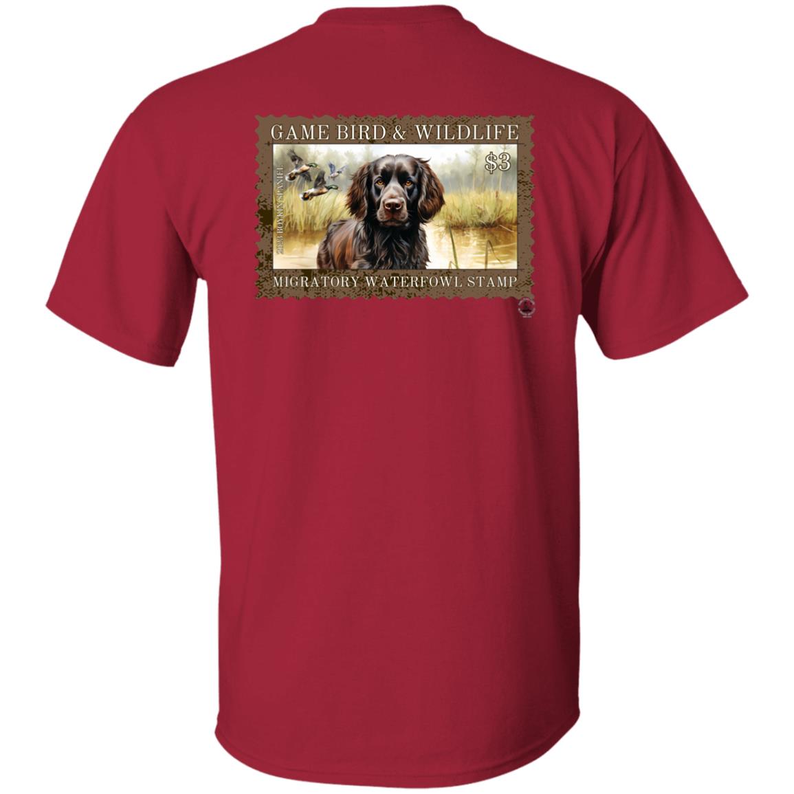 Boykin Spaniel Migratory Waterfowl Stamp Short Sleeve