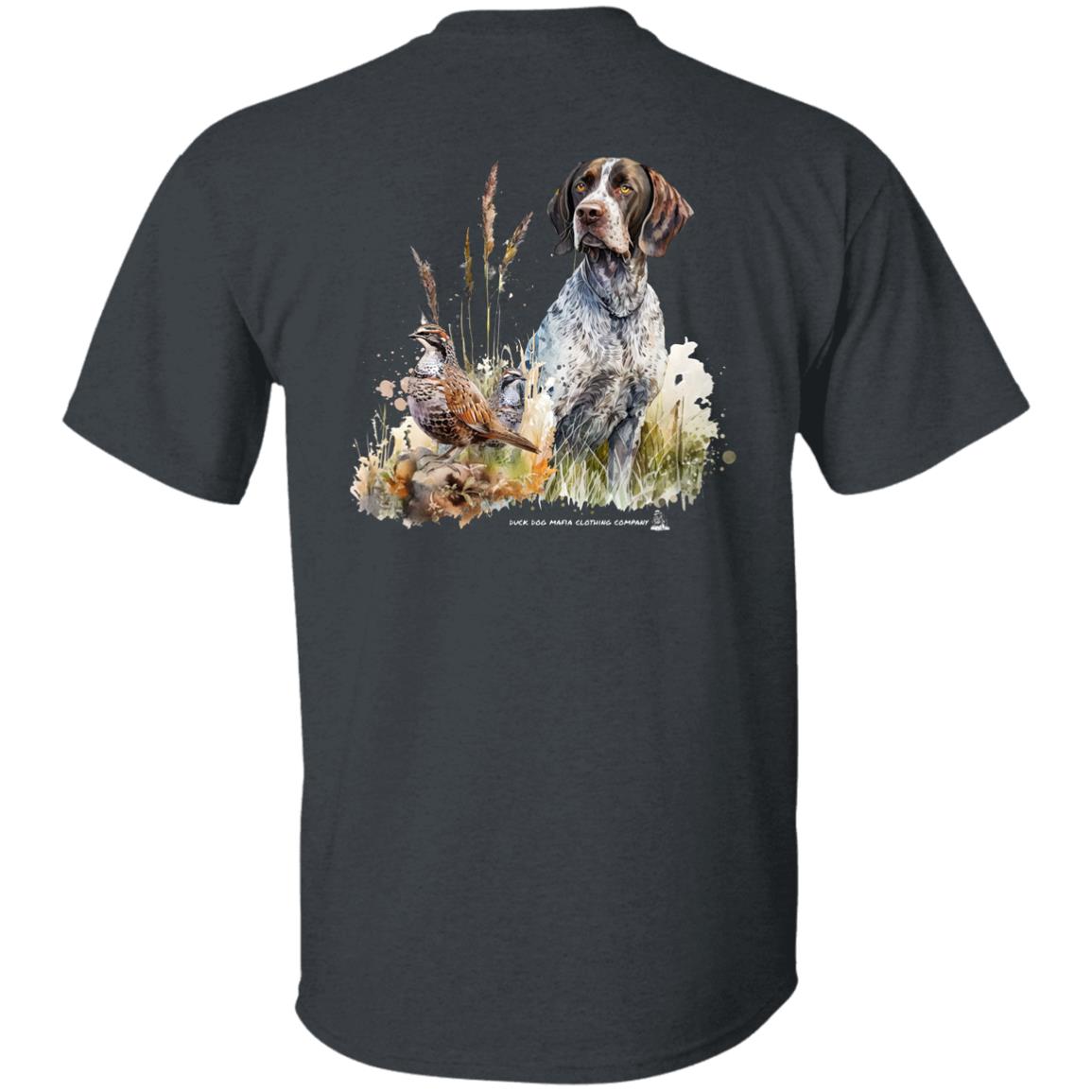 German Shorthair and Pheasant