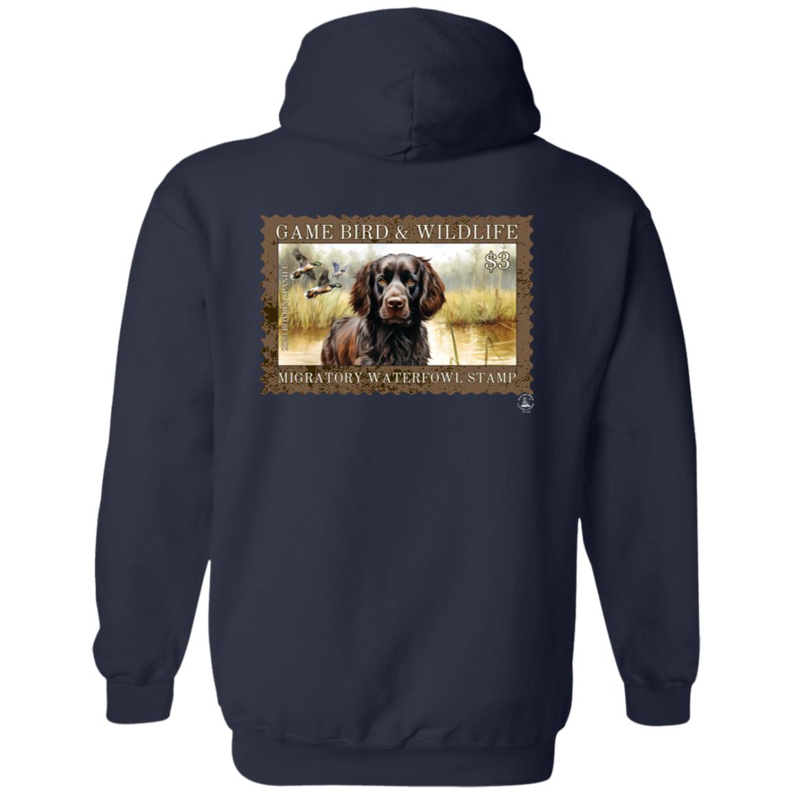 Boykin Spaniel Migratory Waterfowl Stamp Hoodie