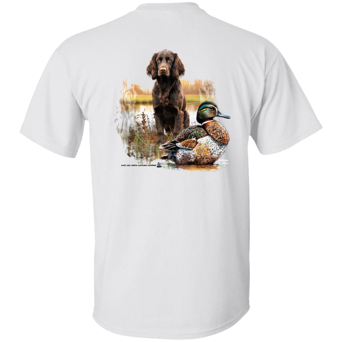 Boykin Spaniel On the Pond