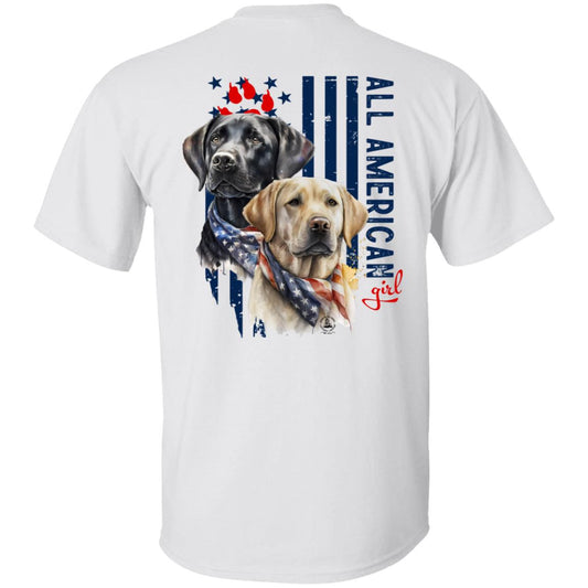 All American Girl Short Sleeve Labrador Retrievers