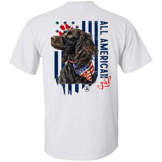 All American Short Sleeve Girl Boykin Spaniel